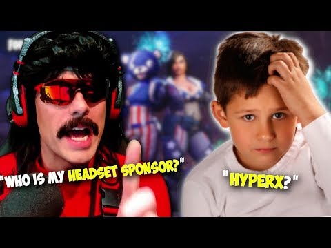DrDisRespect Asks 10 Year Old Kids Questions About Himself ▪ Fortnite Gameplay ▪ Happy New Years!
