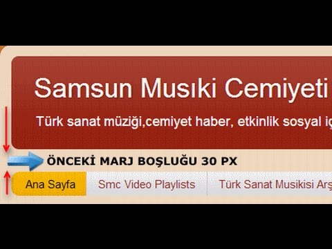 Blogger başlık ve menü arasındaki boşluğu azaltma