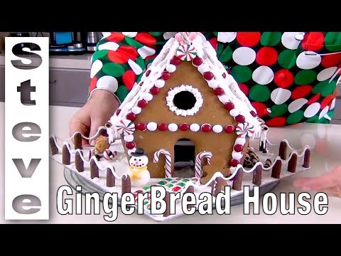 MAKE A GINGERBREAD HOUSE from Scratch