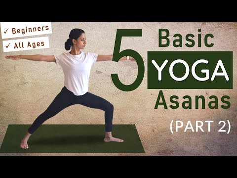 Thumbnail for Basic YOGA ASANAS for GOOD HEALTH (PART 2) - for Beginners and all Age Groups | Yoga at Home