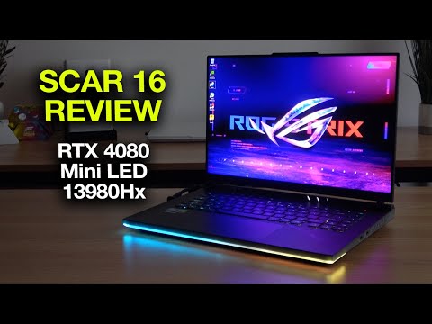 Scar 16 Review - RTX 4080 - Nebula HDR Mini LED - 2023 ASUS ROG Strix G634JZ