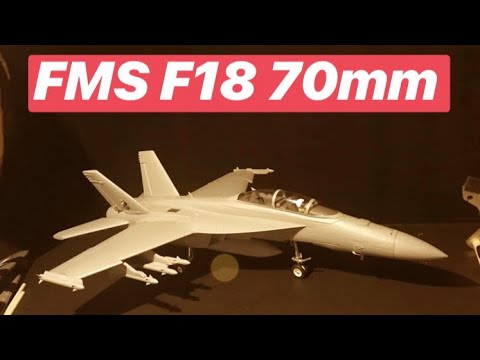 FMS 70mm F-18 Inrunner Pilot Ryan at AMA