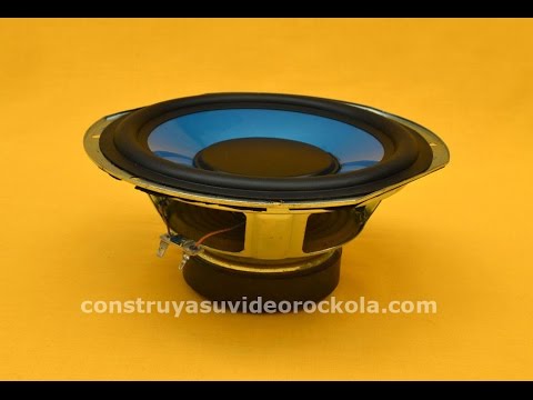 Reparación general de un parlante o bocina de 8 pulgadas