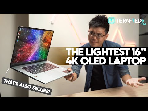 Thumbnail for The Lightest 16" 4K OLED Laptop That's Also Secure