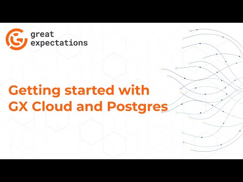 Getting started with GX Cloud and Postgres: Workshop