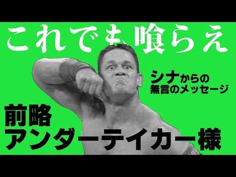 【WWE】レッスルマニア34でのアンダーテイカー戦を熱望するジョンシナ。ケイン相手にテイカーにアピールした事とは？【ブリーベラ中邑真輔ASUKAアスカ】