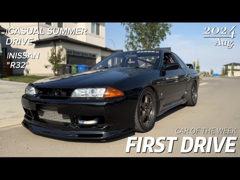 Driving the Nissan Skyline R32 for the First Time