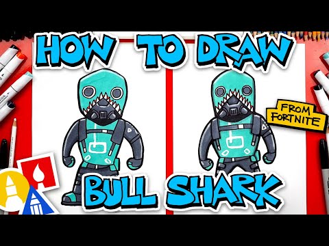 Thumbnail for How To Draw Bull Shark From Fortnite