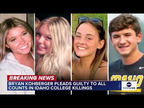 Bryan Kohberger pleads guilty to all counts in Idaho murders
