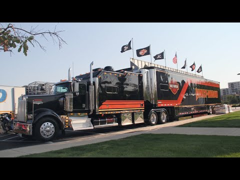 Harley Davidson big rig bike haulers