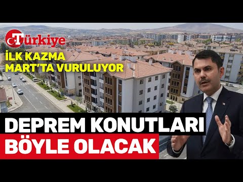 Bakan Murat Kurum Deprem Konutlarının Özelliklerini Açıkladı! - Türkiye Gazetesi