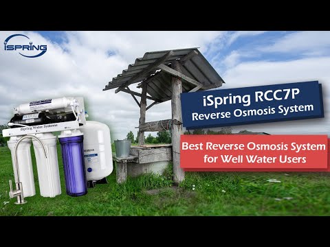 Thumbnail for Best Reverse Osmosis Water Filter System for Well Water Users | iSpring RCC7P RO System