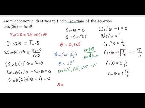 Solve the Trigonometric Equation