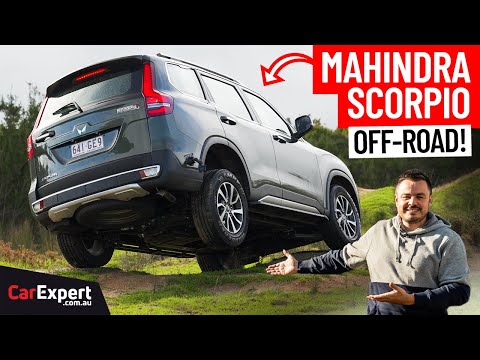 Thumbnail for 2023 Mahindra Scorpio off-road review! 4H, 4L, diff lock, hill descent, rocks