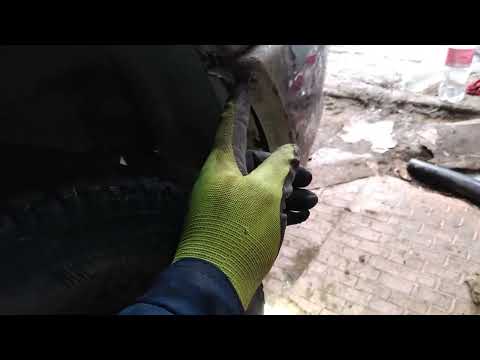 как снимается передний бампер шаран,галакси,старом кузове