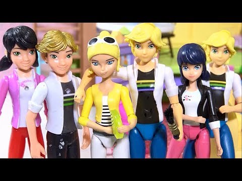 ДВОЙНИКИ нашли себе ПАРУ! ТРИ ЛУЧШИЕ ПАРЫ МАРИНЕТТ АДРИАН  ХЛОЯ