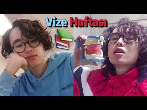 Vlog | Vize Haftası Bir Günüm (Protez Pratik Sınav) | Diş Hekimliği Fakültesinde Sınav Haftası