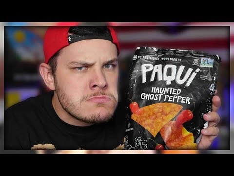 MAN-CHILD ATTEMPTS THE GHOST PEPPER CHIP CHALLENGE