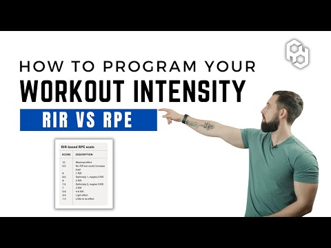 RIR vs RPE | How To Program Your Workout Intensity