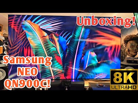 SAMSUNG 8K QN900C Neo QLED TV! - Unboxing VLOG!