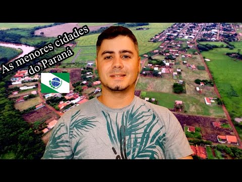 Thumbnail for As menores cidades do Paraná em população (top 15)