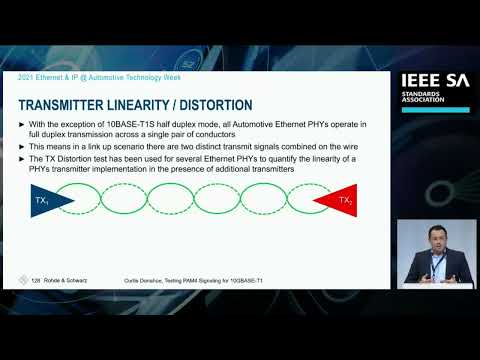 Thumbnail for Testing PAM4 signaling for 10GBASE-T1 Automotive Ethernet
