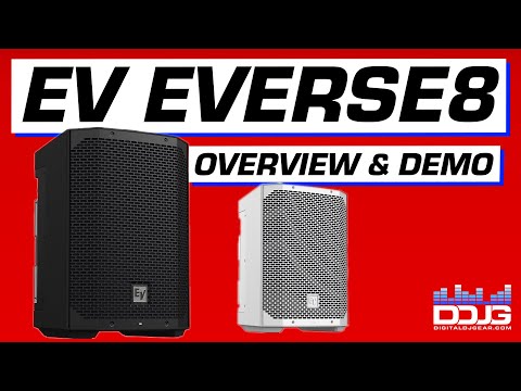 BRAND NEW Electro-Voice EVERSE 8 Portable Loudspeaker Demo &amp; Review