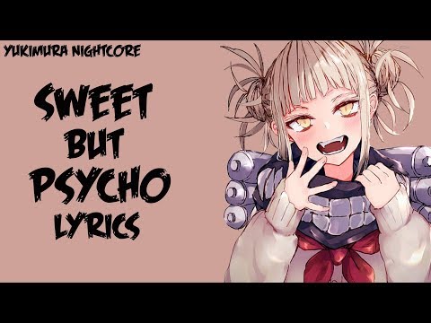 Nightcore - Sweet but Psycho(Lyrics)✗