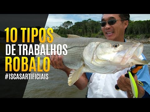 OS 10 ROBALOS [COM NELSON NAKAMURA] 10 TIPOS DE TRABALHOS DE ISCA PARA ROBALOS