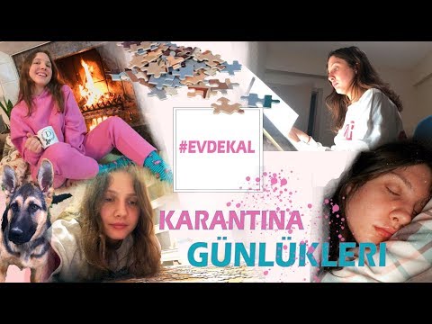 EVDE GÜNLERİM NASIL GEÇİYOR | DIŞARI ÇIKIYOR MUYUM? KARANTİNA #1