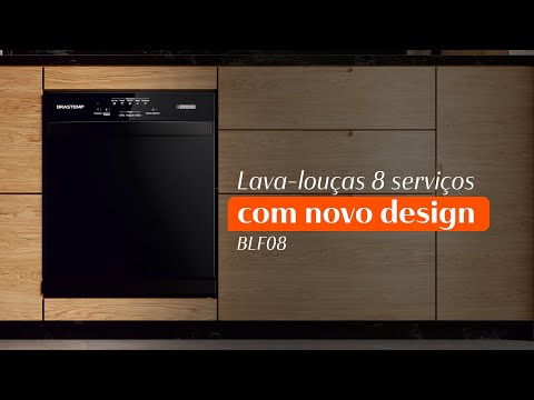 Thumbnail for Comercial Brastemp - Lava-louças 8 serviços BLF08 com novo design