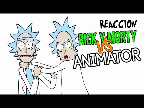 Thumbnail for Rick And Morty vs. Animator | REACCIÓN