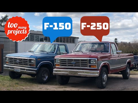 1986 F-250 vs. F-150: Identische Karosserie? Letzte Aufnahmen des F-250...