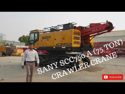 Full review of SANY SCC750A Crawler Crane