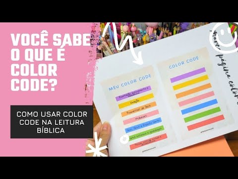 Thumbnail for Você sabe o que é Color Code? Como usar Color Code na sua leitura bíblica