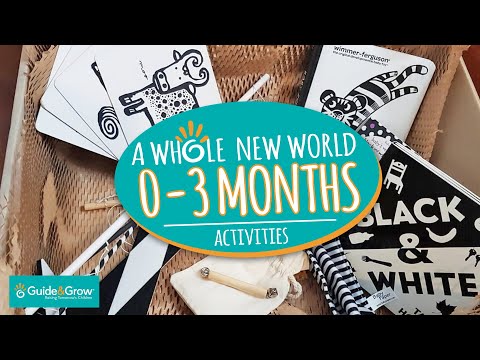 Montessori activities 0-3 months - A whole new world!