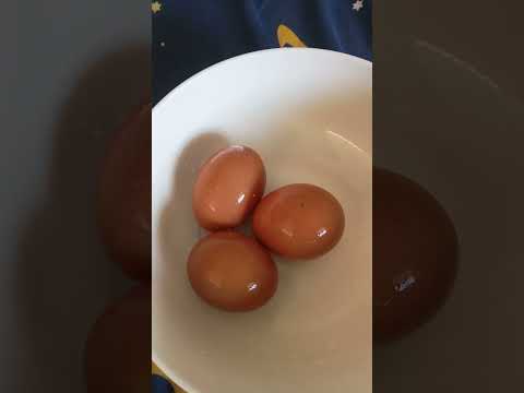 Three boiled eggs ????????????????