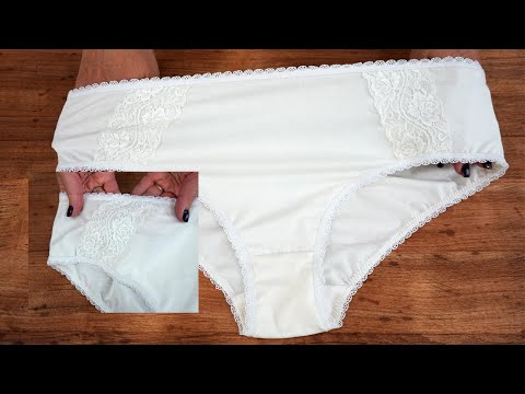 Thumbnail for Женские трусики своими руками. Раскрой и пошив. DIY. Sewing LINGERIE