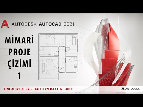 AUTOCAD PLAN ÇİZİMİ l EN KOLAY PLAN ÇİZİMİ l BAŞLANGIÇ SEVİYESİ