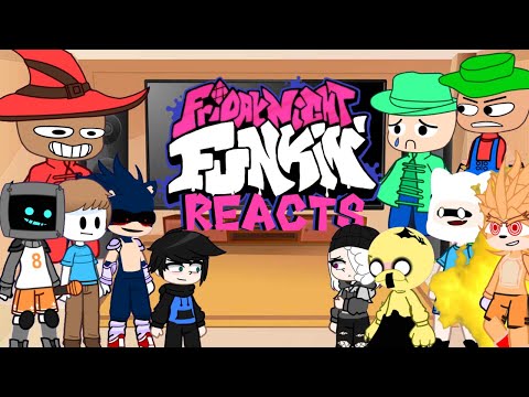 Thumbnail for Friday Night Funkin' Mod Characters Reacts | Part 21 | Moonlight Cactus |