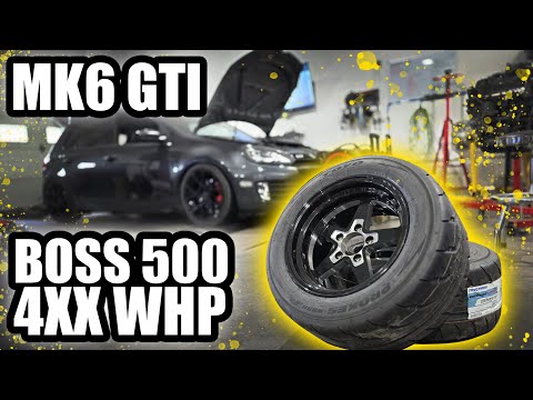 MK6 GTI 400whp Boss 500 turbo, 91oct with Water/Meth