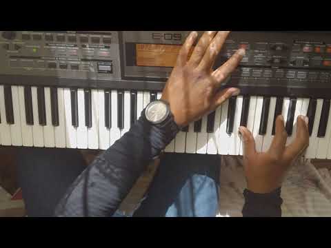 Roland E09 tent style setup