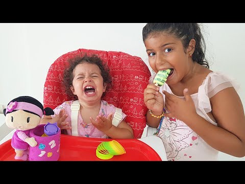 Thumbnail for Yağmur Dondurmasını Yaprak Bebekle paylaşmadı Yaprak Bebek Ağladı Kardeşler Tv