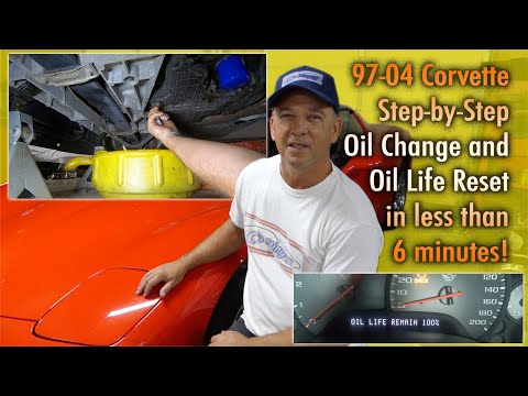 97-04 C5 Corvette Step-by-Step Oil Change and Oil Life Reset in Less Than 6 Minutes!
