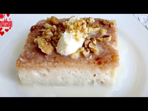 TAM KIVAM SÜTLÜ  EKMEK KADAYIFI TATLISI TARİFİ