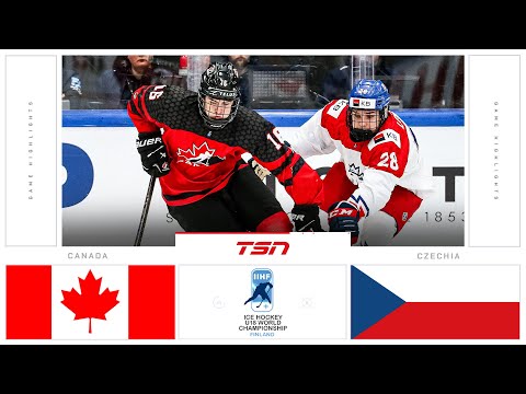 Thumbnail for Canada vs. Czechia FULL HIGHLIGHTS | 2024 U18 World Championship