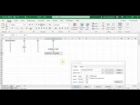 HOW TO USE EXCEL TO TABULATE SURVEY RESULTS