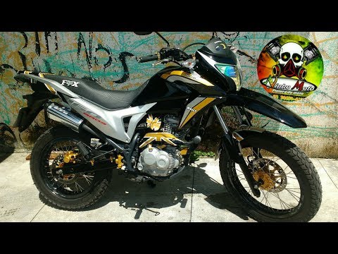 Thumbnail for Moto Bros 160 Pintura Personalizada detalhes dourados reforma geral | NinhoMofo