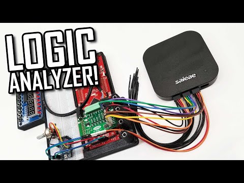 Saleae Logic Pro Logic Analyzer - Unboxing and first tests