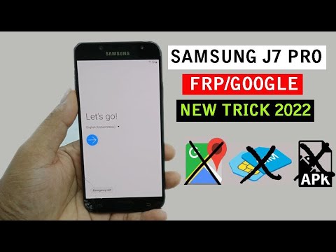 Thumbnail for Samsung J7 Pro Frp Bypass 2022 | SM-J730F Google Account Remove | Samsung J7 Pro Bypass | New Trick